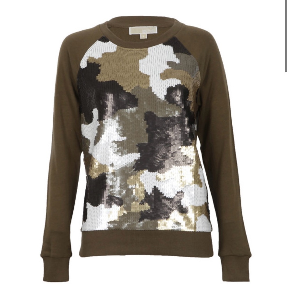 Micheal kors sequin top size L